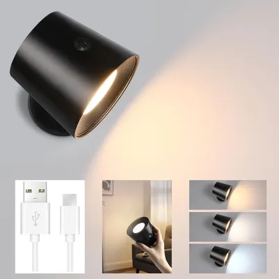 TBRFP Akku Wandleuchte 10000mAh - Kabellose LED Lampe