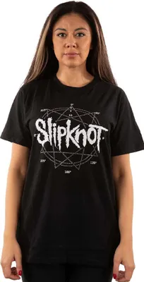 Produktbild von Slipknot - T-Shirt Logo für Herren/Damen Uni RO813 (M) (Schwarz)