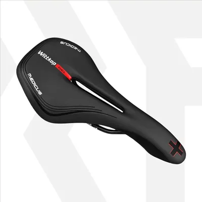 Obrázek produktu pro Cyklistické sedlo s MTB/závodním gelem, Twin Medicus 7.0, 27,5 x 13,5 x 7 cm, Wittkop, černé