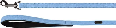 Image de Laisse Flamingo Leza bleue, dimensions : 130 cm / 1,5 cm