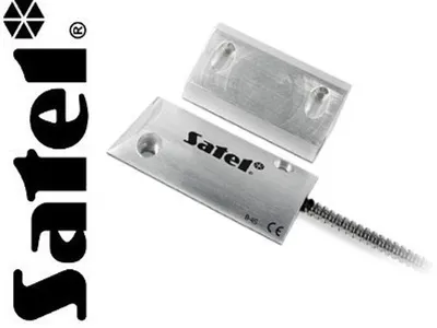 Image de Satel Contacteur De Porte De Garage (Métal) B-4S