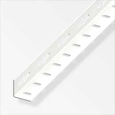 Produktbild von alfer Winkel 1 m, 23.5 x 23.5 mm Stahl beschichtet weiss