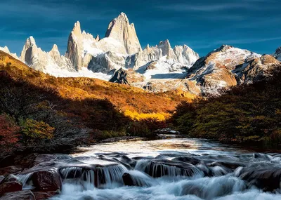 Immagine prodotto di 1000p Puzzle The Fitz Roy Patagonia (Highlights). Adults & Children. Ages 14+. Premium Puzzles. 12000253. Ravensburger
