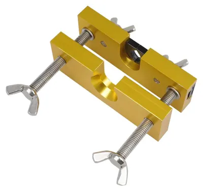 Immagine prodotto di Estrattore per bocchino Regolabile - Lega di alluminio - Giallo - 100 x 100 x 35 mm