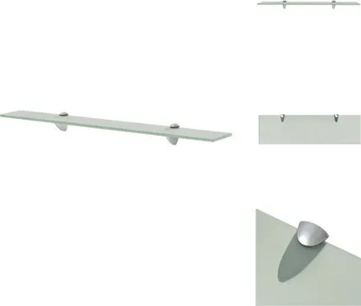 Obrázek produktu pro vidaXL Plovoucí police skleněná 70x20 cm 8 mm - Nástěnné police