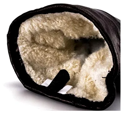Produktbild von Herrenhandschuhe mit Schaffellfutter - Echtes Leder