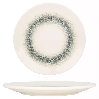 Image de Assiette plate Kütahya Porselen - Black Ice - Porcelaine - 25 cm