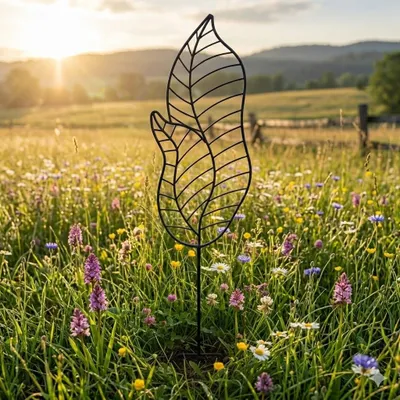 Produktbild von Rankgitter Blatt ca. 166cm - Gartendekoration