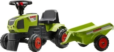 Image de Tracteur-glisseur Claas avec remorque