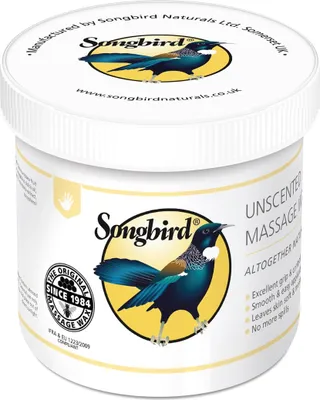 Produktbild von Songbird Unscented Massagewachs 550 Gr