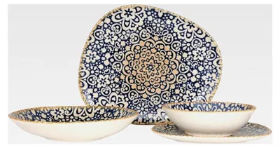 Produktbild von Geschirrset Alhambra 24-teilig für 6 Personen aus Porzellan