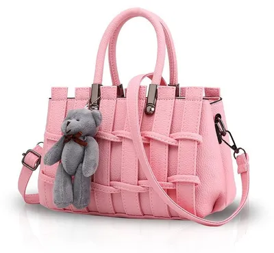 Produktbild von Neue Mädchen/Frauen süße Mode-Handtasche Messenger Bag Umhängetasche Schulter-Ge