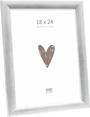 Produktbild von Deknudt S54SD3 Bilderrahmen Silber 18x24 cm