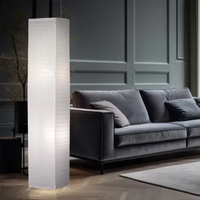Produktbild von Elegante LED Stehleuchte aus Papier BAMBOO