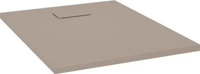 Produktbild von vidaXL Duschwanne SMC Braun 90x70 cm