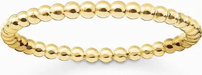 Zdjęcie produktu dla Thomas Sabo - TR2122-413-12-54 - Pierścionek - damski - srebro 925 pozłacane żółtym złotem - szerokość 54