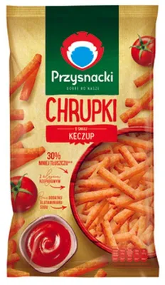 Immagine prodotto di Snack Croccanti al gusto ketchup 120 g