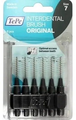 Zdjęcie produktu dla TePe ID Brush Grey 1.3mm, 5 szt. Szczoteczki międzyzębowe
