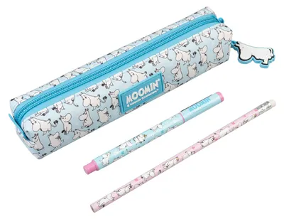Produktbild von Grupo Erik Moomin Federmäppchen mit Stiften Mäppchen Merch