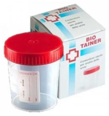 Produktbild von URINBEHÄLTER BIOTAINER AUS POLYPROPYLEN MIT VERSCHLUSS/SCHRAUBVERSCHLUSS, 120 ML, 1 Stück