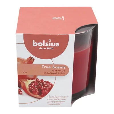 Obrázek produktu pro Bolsius vonná sklenice velká granátové jablko