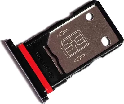 Produktbild von Dual Simkartenhalter für OnePlus Nord (AC2001), Original Ersatzteil, Grau (Gray Onyx Ash)