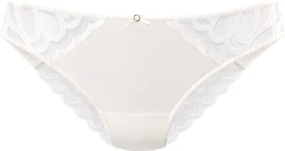 Produktbild von LASCANA Tanga Evita weiß Größe 48/50