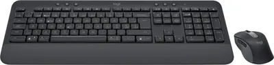 Produktbild von Logitech Signature MK650 Combo for Business, Kabellos, Bluetooth, Membran Key Switch, AZERTY, Graphit, Maus enthalten