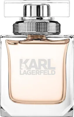 Produktbild von Karl Lagerfeld Pour Femme, Frauen, 85 ml, Nicht nachfüllbare Flasche, Zitrone, Pfirsich, Frangipani, Magnolien, Rose, Ambra, Moschus, Holz