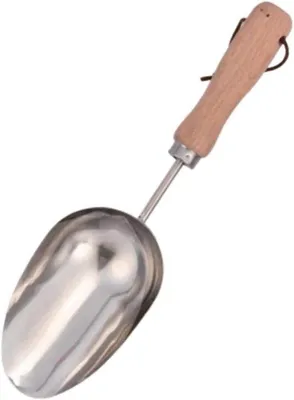 Immagine prodotto di Paletta da giardino con manico in legno per il compost