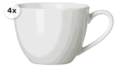 Obrázek produktu pro Cappuccinotasse 300ml 4er Set White