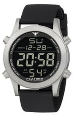 Produktbild von KHS - KHS.PLASD.SB - Armbanduhr - Platoon Steel Digital - Herren