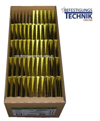 Image de Prebena Agrafes Z 60CNKHA 60mm zinguées résinées Haubold KG 760 Tjep PQZ KL-57