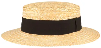 Kreissäge aus breiter Borte von Hut-Breiter in beige