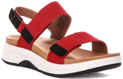 Obrázek produktu pro JOSEF SEIBEL Estelle 04 | Sandály pro ženy | Červená