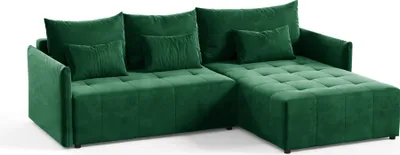 Produktbild von KEF Ecksofa Ben – L-Form – 260x80x180 cm – Liegefläche 140x244 cm – Universell Rechts- oder Linksseitig – Mit Klappautomatik - Kronos 19