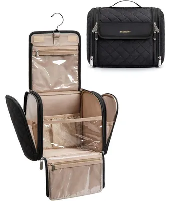 Produktbild von Kulturbeutel zum Aufhängen Damen Groß Kosmetiktasche Waschtasche Schwarz