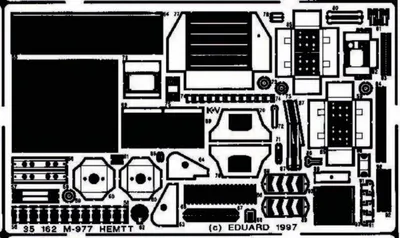 Produktbild von Eduard Accessories M-977 HEMIT Detailbausatz 3935162