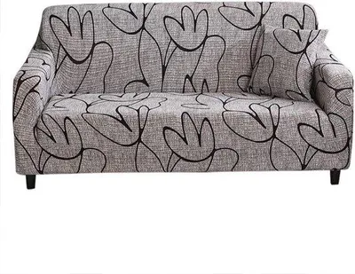 Produktbild von Famanu Sofaüberzug Antirutsch Elastisch - Grau (145-185 cm)