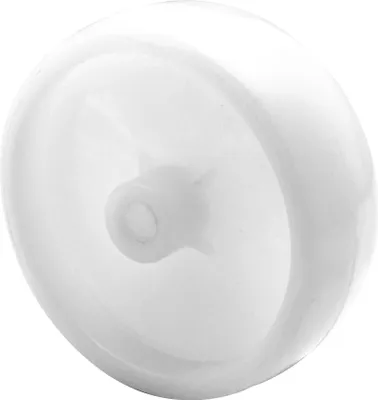 Produktbild von WAGNER Lenkrolle / Bockrolle / Möbelrolle Ersatzrad - Ø 75 mm, weiß, Tragkraft 60 kg - 03667501