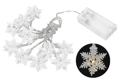 Produktbild von Schneeflocken-LED-Kette