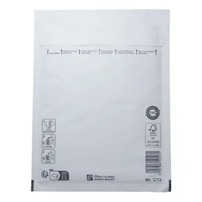 Produktbild von DULA - Luftpolsterumschlag C13 150 x 215 mm - Karton 100 Stück - Luftpolsterumschläge