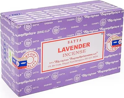 Immagine prodotto di Bastoncini d'incenso Satya Lavanda -- 15 g