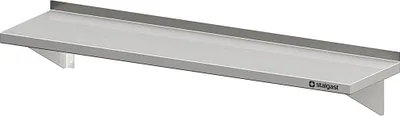 Zdjęcie produktu dla Półka ścienna ze wspornikami, 600x300x170 mm, spawana