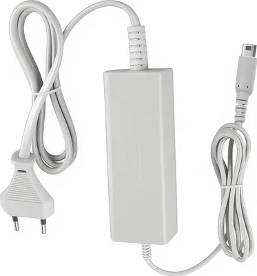 Produktbild von Wii U Gamepad Ladegerät & Netzteil, Ersatz-Ladekabel, Power Adapter AC 100–240V, 4,75V 1,6A, Sicher & Tragbar