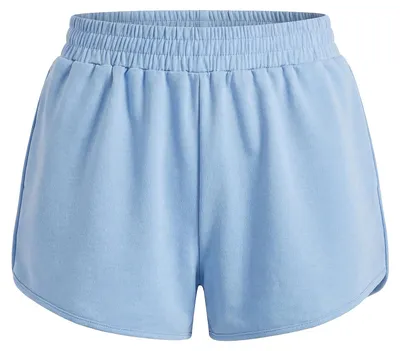 Produktbild von Damen Shorts Blau Größe M mit elastischem Bund und praktischen Taschen
