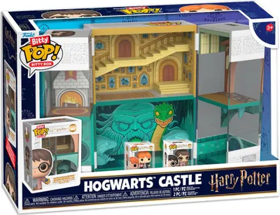 Produktbild von Harry Potter Hogwarts Castle Bitty Pop Box-Set, 5 Figuren