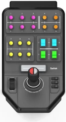 Produktbild von Logitech G G Saitek Farm Sim Vehicle Side Panel, Speziell, PC, Analog / Digital, Kabelgebunden, USB 2.0, Schwarz