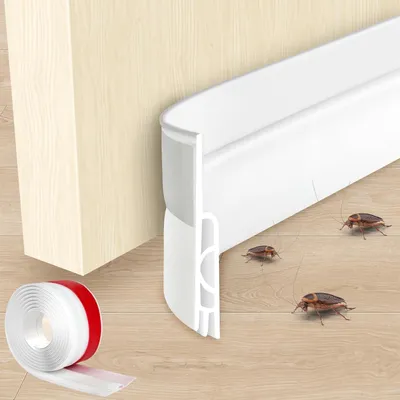 Produktbild von Türdichtung 200 x 5 cm, TPE Material, selbstklebende Türdichtung, für Tür