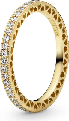 Produktbild von Pandora Shine 168655C01 Ring Damen Funkeln & Herzen Gr. 56